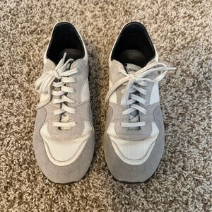 Spalwart Gray and White Women's Sneakers
